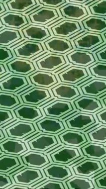 Benzersiz dijital animasyon tarzı grafikleri olan yaratıcı ortam tasarımı için yenilikçi hareket dokusu