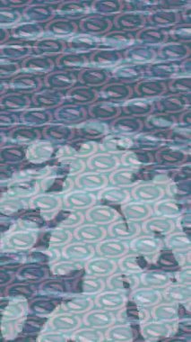 Benzersiz video giriş tasarımı projeleri için detaylı yüzey kalıbı film animasyon stili grafik girişi