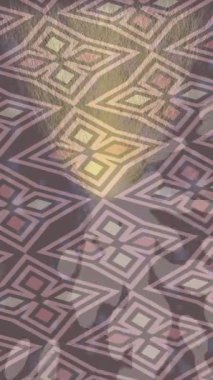 Soyut hareket desenli fütüristik video üretimi için dinamik dijital arkaplan