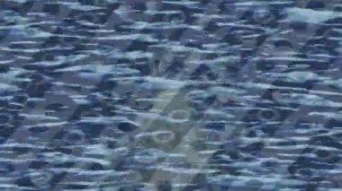 Benzersiz hareket dokusu tasarım sanatı ile profesyonel video düzenleme için modern soyut grafikler