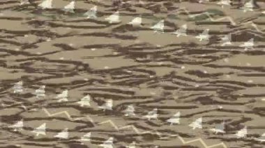 Lüks hareket projeleri için soyut tasarım stili animasyonu olan üst düzey dijital doku