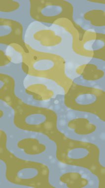 Organik desenli yüzey giriş stili video film sanatı ile soyut arkaplan tasarımı