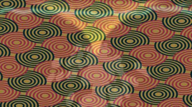 Soyut hareket desenli fütüristik video üretimi için dinamik dijital arkaplan