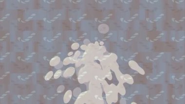 Profesyonel video projeleri sanat tarzı için organik hareketli arkaplan tasarımı