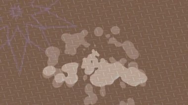 Benzersiz video giriş tasarımı projeleri için detaylı yüzey kalıbı film animasyon stili grafik girişi