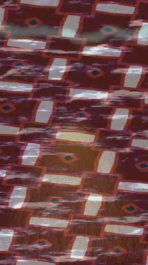 Benzersiz video giriş tasarımı projeleri için detaylı yüzey kalıbı film animasyon stili grafik girişi