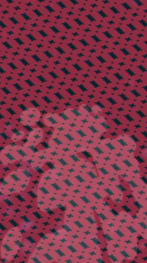 Modern medya üretimi için fütüristik dijital soyut doku sinematik tarz hareketli grafik ögesi