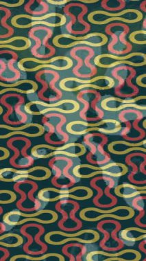 Soyut hareket desenli fütüristik video üretimi için dinamik dijital arkaplan