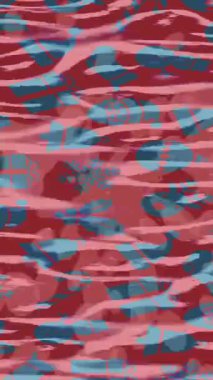 Dijital doku yüzey tasarım biçimi ile modern video animasyonu için gelişmiş hareket grafikleri