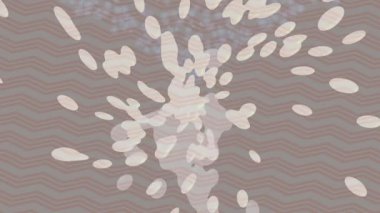 Dijital doku yüzey tasarım biçimi ile modern video animasyonu için gelişmiş hareket grafikleri