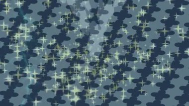 Benzersiz video giriş tasarımı projeleri için detaylı yüzey kalıbı film animasyon stili grafik girişi