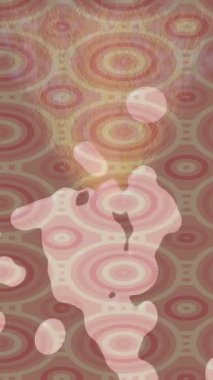 Dijital doku yüzey tasarım biçimi ile modern video animasyonu için gelişmiş hareket grafikleri