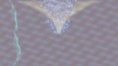 Benzersiz hareket dokusu tasarım sanatı ile profesyonel video düzenleme için modern soyut grafikler