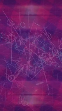 Profesyonel video projeleri sanat tarzı için organik hareketli arkaplan tasarımı