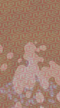 Dijital doku yüzey tasarım biçimi ile modern video animasyonu için gelişmiş hareket grafikleri