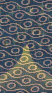 Benzersiz hareket dokusu tasarım sanatı ile profesyonel video düzenleme için modern soyut grafikler