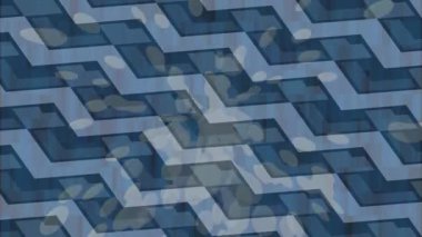 Lüks hareket projeleri için soyut tasarım stili animasyonu olan üst düzey dijital doku