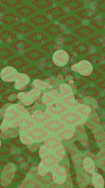 Soyut hareket desenli fütüristik video üretimi için dinamik dijital arkaplan