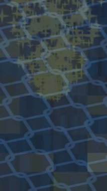 Benzersiz hareket grafikleri tasarım sanatına sahip yaratıcı film üretimi için özet bir arkaplan