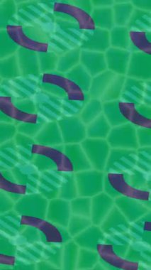 Organik desenli yüzey giriş stili video film sanatı ile soyut arkaplan tasarımı