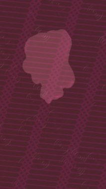 Benzersiz hareket grafikleri tasarım sanatına sahip yaratıcı film üretimi için özet bir arkaplan