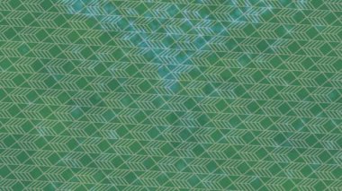 Soyut hareket desenli fütüristik video üretimi için dinamik dijital arkaplan