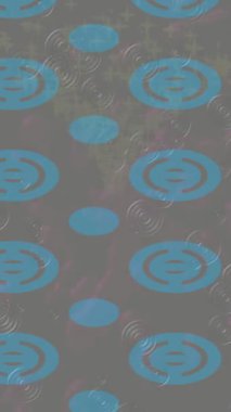 Lüks hareket projeleri için soyut tasarım stili animasyonu olan üst düzey dijital doku