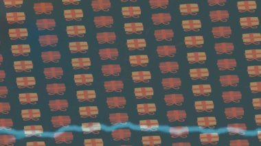 Yaratıcı video düzenleme film arkaplan tasarımı için minimalist organik hareket grafikleri