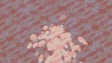 Benzersiz hareket grafikleri tasarım sanatına sahip yaratıcı film üretimi için özet bir arkaplan