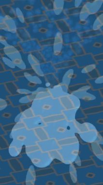 Organik desenli yüzey giriş stili video film sanatı ile soyut arkaplan tasarımı