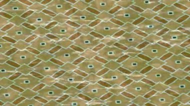 Benzersiz dijital animasyon tarzı grafikleri olan yaratıcı ortam tasarımı için yenilikçi hareket dokusu