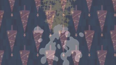 Lüks hareket tasarımı üst düzey video projeleri ve dijital sanat için zarif, pürüzsüz bir dokusu var.