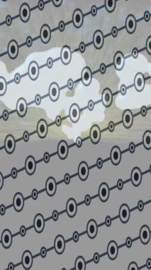 Yaratıcı video düzenleme film arkaplan tasarımı için minimalist organik hareket grafikleri