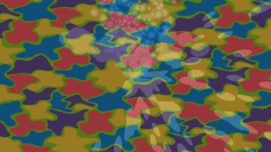 Estetik doku arkaplan tasarımı renkli hareket grafikleri ile moda film giriş profosyoneli