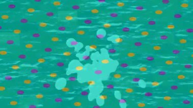 Benzersiz hareket dokusu tasarım sanatı ile profesyonel video düzenleme için modern soyut grafikler