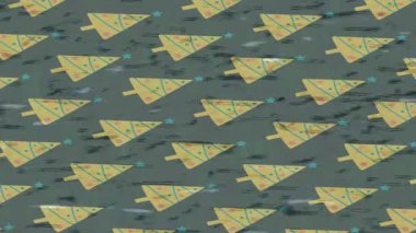 Organik desenli yüzey giriş stili video film sanatı ile soyut arkaplan tasarımı