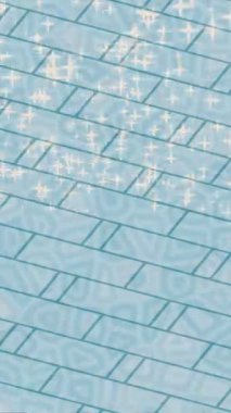 Benzersiz dijital animasyon tarzı grafikleri olan yaratıcı ortam tasarımı için yenilikçi hareket dokusu