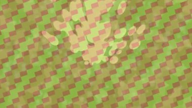 Dijital doku yüzey tasarım biçimi ile modern video animasyonu için gelişmiş hareket grafikleri