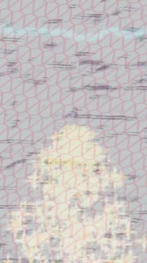 Organik desenli yüzey giriş stili video film sanatı ile soyut arkaplan tasarımı