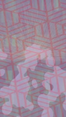 Benzersiz hareket dokusu tasarım sanatı ile profesyonel video düzenleme için modern soyut grafikler