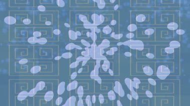 Benzersiz dijital animasyon tarzı grafikleri olan yaratıcı ortam tasarımı için yenilikçi hareket dokusu