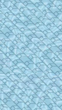 Benzersiz dijital animasyon tarzı grafikleri olan yaratıcı ortam tasarımı için yenilikçi hareket dokusu