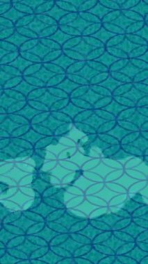 Dijital doku yüzey tasarım biçimi ile modern video animasyonu için gelişmiş hareket grafikleri