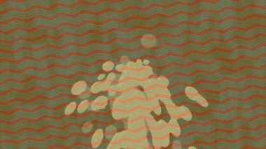 Benzersiz video giriş tasarımı projeleri için detaylı yüzey kalıbı film animasyon stili grafik girişi