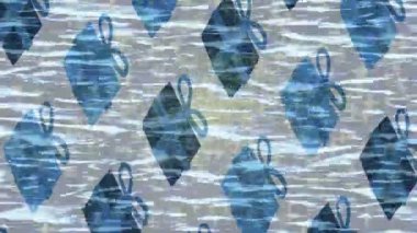 Dijital doku yüzey tasarım biçimi ile modern video animasyonu için gelişmiş hareket grafikleri