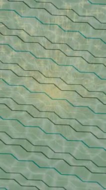 Benzersiz dijital hareket grafiklerine sahip yaratıcı sinematik projeler için yumuşak animasyon yüzeyi