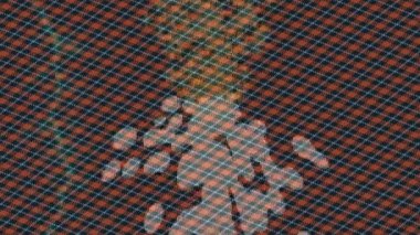 Dijital doku yüzey tasarım biçimi ile modern video animasyonu için gelişmiş hareket grafikleri