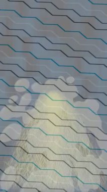 Yaratıcı video düzenleme film arkaplan tasarımı için minimalist organik hareket grafikleri