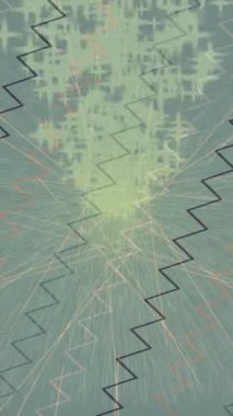 Benzersiz dijital animasyon tarzı grafikleri olan yaratıcı ortam tasarımı için yenilikçi hareket dokusu