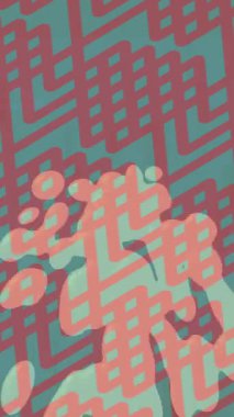 Yaratıcı video düzenleme film tasarımı için benzersiz hareket grafikleri biçimi giriş hareketi video pro